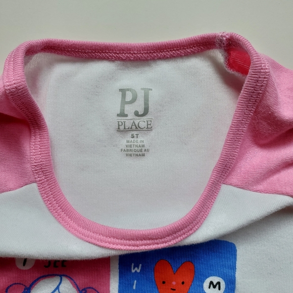 PJ Place I Spy Raglan Tshirt for Toddler Girls - Picture 4 of 7
